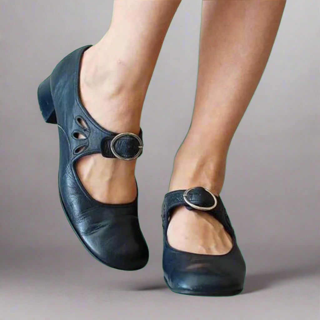 Denisa | Orthopedische Leren Sandalen met Comfortabele Wedge Zool