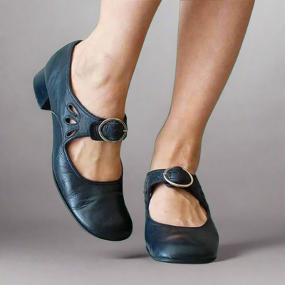 Denisa | Orthopedische Leren Sandalen met Comfortabele Wedge Zool