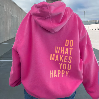 Evy – Hoodie vol Positiviteit