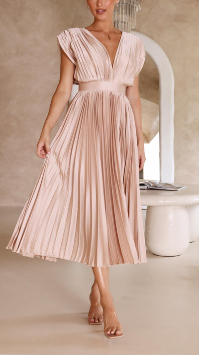 Alexis - Elegante Plisséjurk