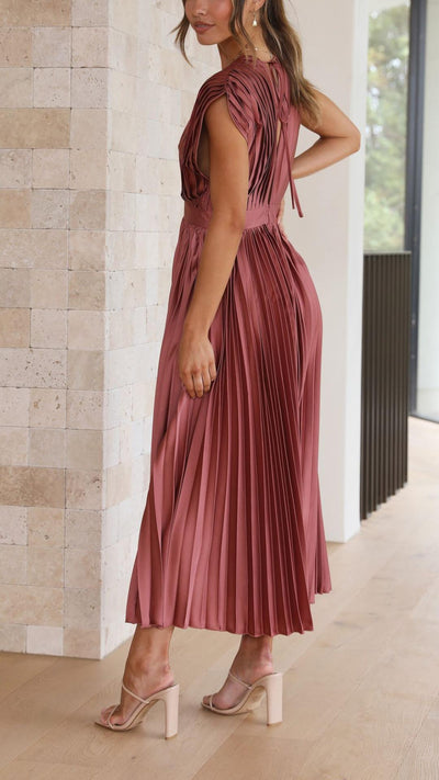 Alexis - Elegante Plisséjurk