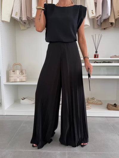 Bianca – Plissé Jumpsuit