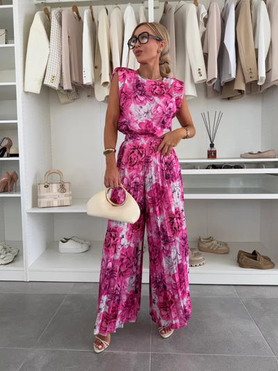 Bianca – Plissé Jumpsuit