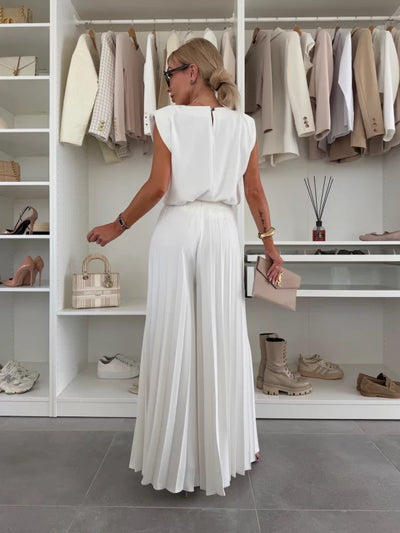 Bianca – Plissé Jumpsuit