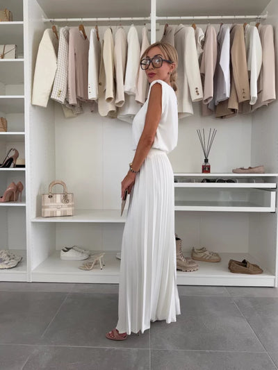 Bianca – Plissé Jumpsuit