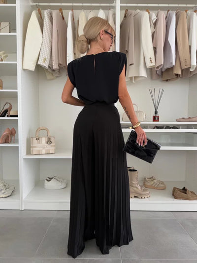 Bianca – Plissé Jumpsuit